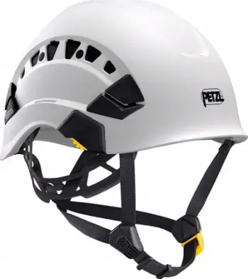 Helmet sigurie Petzl Vertex Vented Class E A010CA00, ventilim, rrip mjekre, i bardhë