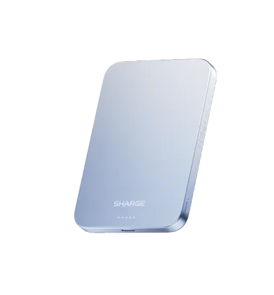Powerbank SHARGE Aeromag, 5000mAh, i kaltër - 1