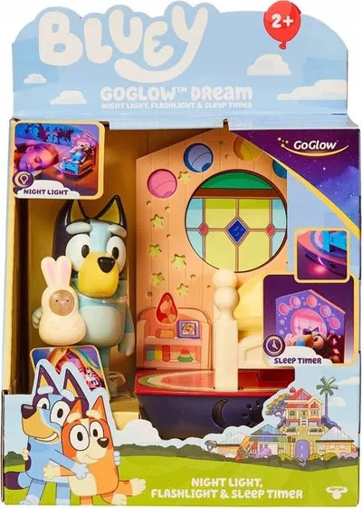 Dritë nate Bluey GoGlow Bedtime, 3 në 1, me elektrik dore, shumëngjyrëshe - 4