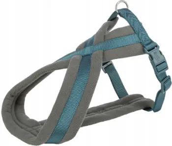 Parzmore për qen Trixie Premium Touring, najlon, e rregullueshme, blu