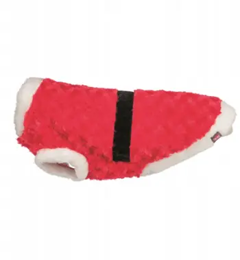 Mantel për qen Trixie Xmas Santa Coat, madhësia S, 35 cm, i kuq