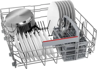 Lavastovilje e pjesshme e integruar Bosch Serie 4 SMI4EAS23E, 13 sete, e bardhë inox - 3