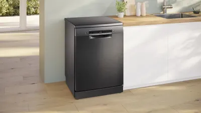 Lavastovje Bosch SMS4EMC06E, 14 sete, 60 cm, çelik inox i zi - 2