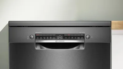 Lavastovje Bosch SMS4EMC06E, 14 sete, 60 cm, çelik inox i zi - 3