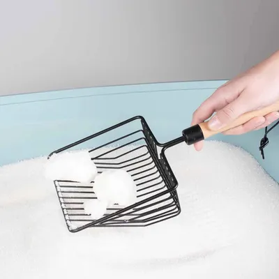 Rërë higjienike për mace Duvo Plus Premium Fine Clumping Silica, 5L, granulë 0.5 2mm, e bardhë - 3