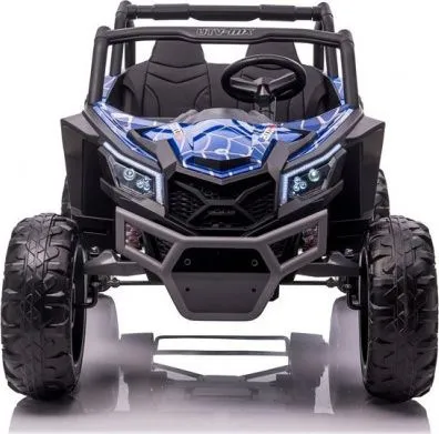 Makina elektrike për fëmijë UTV MX Blue Spider, 2 vende, me telekomandë, blu - 2