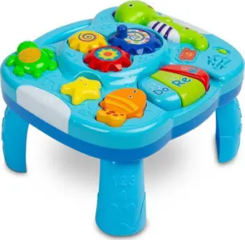 Tavolinë lodër për fëmijë Toyz, +18 muajsh, e kaltër