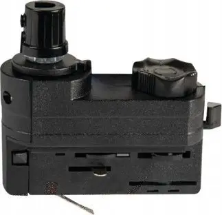 Adapter për llamba të varura Kanlux TEAR N PADAPTOR, për shina TEAR N, plastikë, i zi