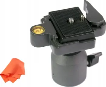 Kokë trekëmbëshi FreePower 6101, ball head, profesionale, e zezë