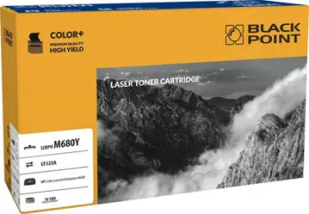 Toner lazer Black Point LCBPHM680Y, zëvendësim HP CF322A, 16500 faqe, i verdhë