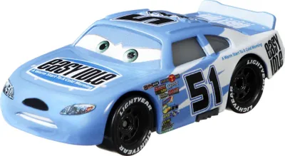 Maket metalik Disney Pixar Cars Ruby Easy Oaks, shkalla 1:55, shumëngjyrësh - 3