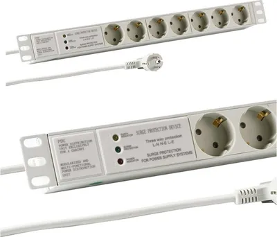 Zgjatues energjie EFB Elektronik EK631DE.3GR, 7 porta AC, 2 m, i bardhë - 1