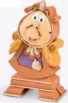 Figurë lodër Disney Bullyland Cogsworth BUL-12563, pa PVC, për fëmijë 3+