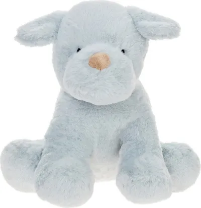 Lodër pelushi qenush Beppe Dog Renee, 20 cm, blu - 1
