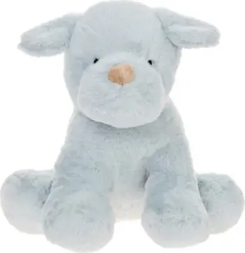 Lodër pelushi qenush Beppe Dog Renee, 20 cm, blu