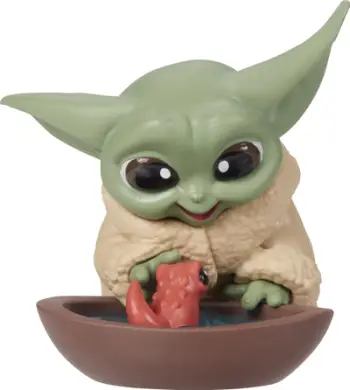 Figurinë lodër Star Wars Grogu Bounty Collection, Playing with Toad, shumëngjyrëshe