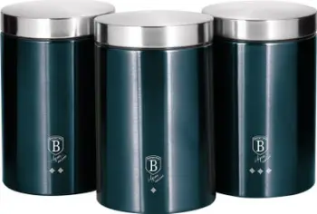 Set kuti për kuzhinë Berlinger Haus BH-6271, 3 copë, i zi