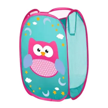 Kuti lodrash U-grow Owl, e palosshme, blu dhe rozë