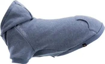 Bluze për qen Trixie BE NORDIC Flensburg, me kapuç, L 62 cm, blu