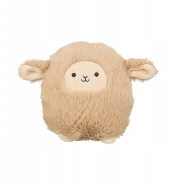 Lodër për qen Trixie Plush Sheep, pelush me fishkëllimë, 16cm, bezhë