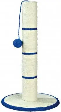Shtyllë gërvishtëse me top për mace Trixie TX-4310, 50cm, e bardhë
