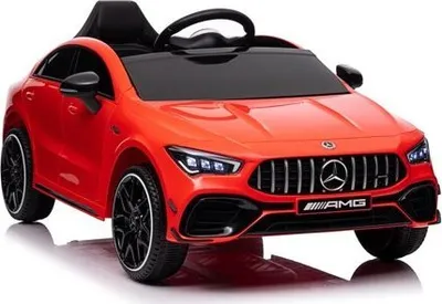 Makine me bateri Lean Toys Mercedes CLA 45s AMG 4x4, elektrike, e kuqe - 1