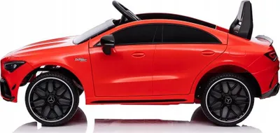 Makine me bateri Lean Toys Mercedes CLA 45s AMG 4x4, elektrike, e kuqe - 2