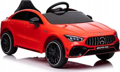 Makine me bateri Lean Toys Mercedes CLA 45s AMG 4x4, elektrike, e kuqe - 4