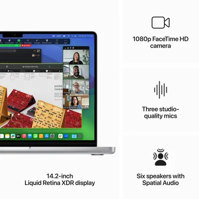 Apple MacBook Pro 14", M3 Pro 11-Core, 18GB, 512GB, 14-Core GPU, Silver - 5