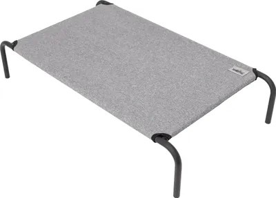 Shtrat metalik për qen Hobbydog Iron Bed XXL, material Oxford, e gri - 1