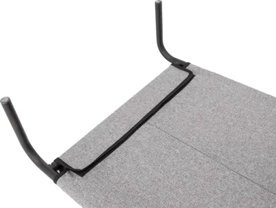 Shtrat metalik për qen Hobbydog Iron Bed XXL, material Oxford, e gri - 2