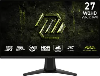 Monitor gaming MSI MAG 275QF E20, 27", WQHD 2560x1440, 200Hz, i zi