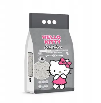 Rërë higjienike për mace Hello Kitty Active Carbon Bentonite, 5L