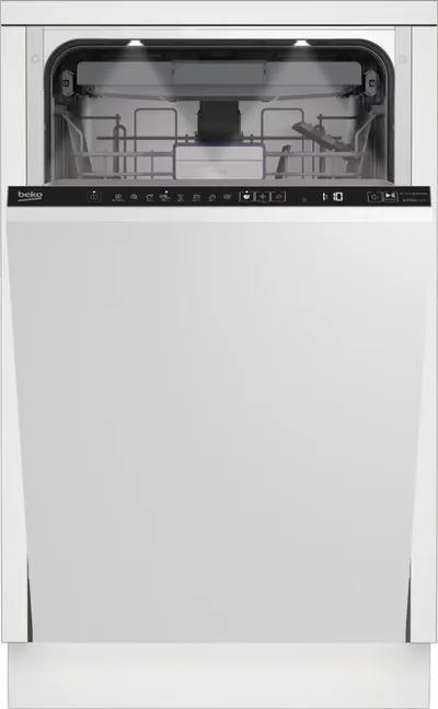 Lavastovilje e integruar Beko BDIS38041Q, 45cm, motor inverter, e bardhë - 1