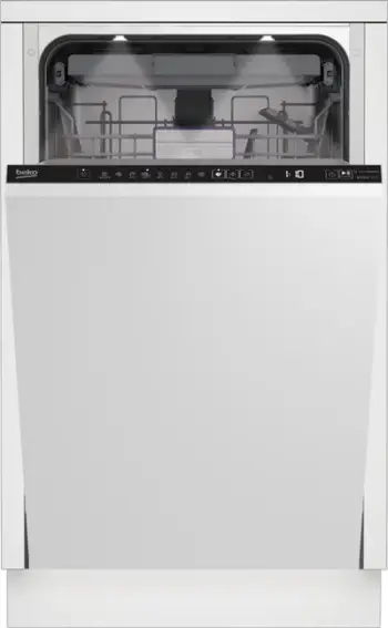 Lavastovilje e integruar Beko BDIS38041Q, 45cm, motor inverter, e bardhë