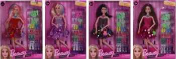 Kukullë lodër MIX Toys Paweł Wojda Doll With Shoe Set, 30 cm, me aksesorë, shumëngjyrëshe