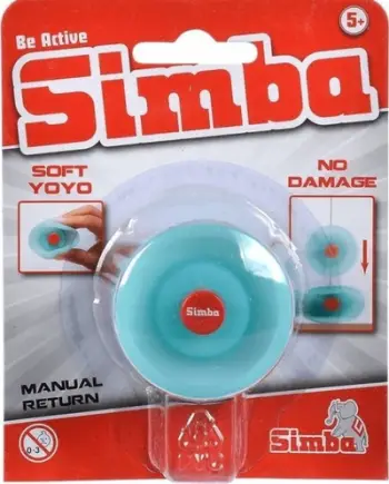 Yoyo për fëmijë Simba Be Active Soft, material i butë, për fillestarë, shumëngjyrësh