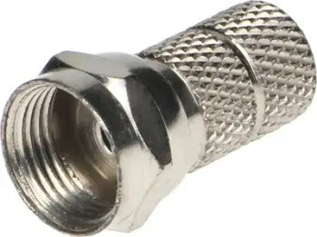 Konektor F SAT Virone A-1, tip F mashkull, bakër, set 10 copë