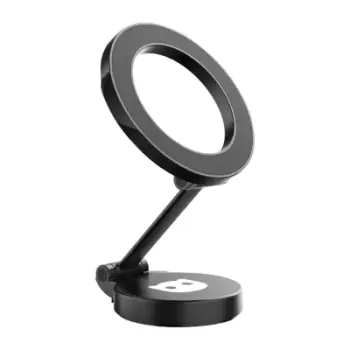 Mbajtëse magnetike për telefon OBDeleven, për makinë, rrotullim 360°, e zezë