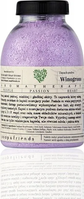 Pluhur banje The Secret Soap Store Winogrono, aromë rrush, 200g - 2