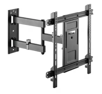 Mbajtës TV për mur Serioux TV61-443, 32"-70", 50 kg, i zi