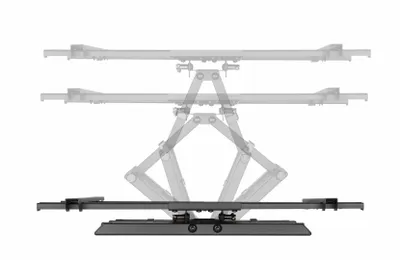 Mbajtëse muri për TV Serioux TV61-466, 37"-80", 60kg, e zezë - 10