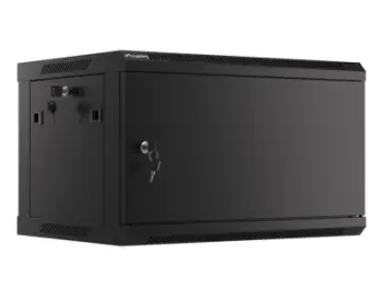 Kabinet rrjeti muror Lanberg WF01-6406-00B, 19", 6U, i zi