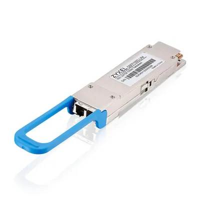 Kabllo DAC Zyxel QSFP28 100G, lidhje dyfish QSFP28, e zezë - 2