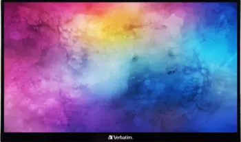 Monitor portativ me prekje Verbatim 49591, 14", IPS, Full HD 1920x1080, i zi