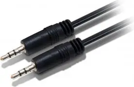 Kabllo Equip Jack 3.5mm - Jack 3.5mm 2.5m, e zezë (14708107)