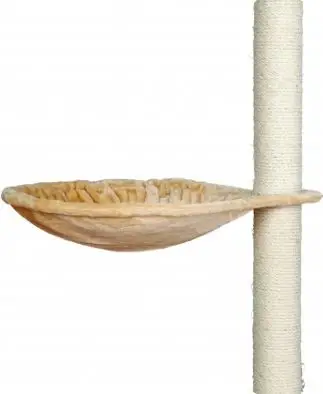 Shtrat për gërvishtëse për mace Trixie, 45cm, bezhë
