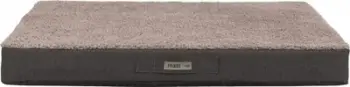 Shtrat ortopedik për qen Trixie Bendson Vital, memory foam, 100 x 65 x 16 cm, gri