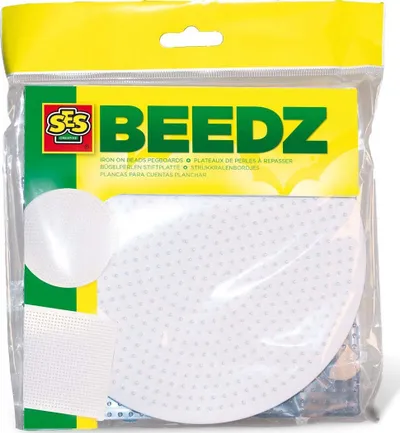 Set kreativ me rruaza hekurosëse SES Creative 6092, pegboard lule, paketim 12 copë, shumëngjyrësh - 5