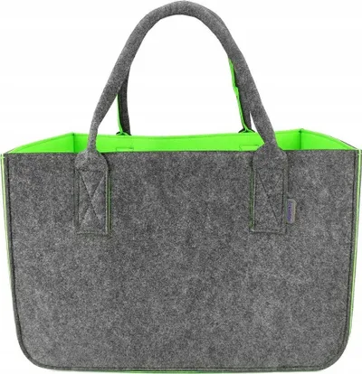 Çantë blerjeje Leviatan Felt Shopper, 30L, e gjelbër - 1
